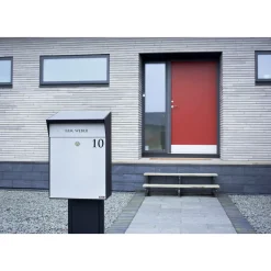 ALLUX BJØRN PAKKEPOSTKASSE SORT/GRÅ