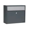ALLUX LT150 POSTKASSE ANTRACIT/ALU