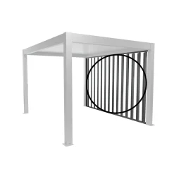 BIOHORT SIDEVÆG PERGOLA 2.35 X 3.64 M