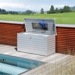 BIOHORT STR. 100 HYNDEBOKS MED LÅSESÆT HVID