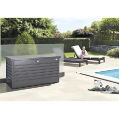 BIOHORT STR. 130 HYNDEBOKS MØRKEGRÅ METALLIC