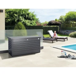 BIOHORT STR. 180 HYNDEBOKS MØRKEGRÅ METALLIC