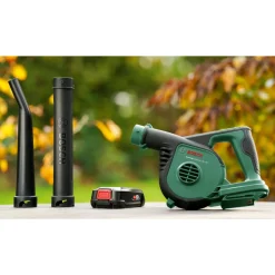 BOSCH UNIVERSAL UNIVERSALLEAFBLOWER LØVBLÆSER 18,0 V UDEN BATTERI OG LADER