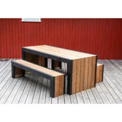 CARLSSONS BORDBÆNKESÆT UMALET