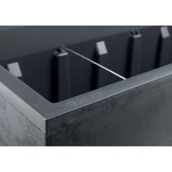 DEROMA MILLENIUM 208-611 PLANTEKASSE PLASTIK ANTRACITGRÅ L99 CM