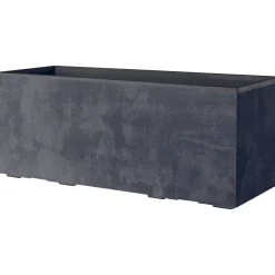 DEROMA MILLENIUM 208-610 PLANTEKASSE PLASTIK ANTRACITGRÅ L79 CM