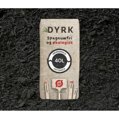 DYRK ØKOLOGISK OG SPAGNUMFRI KRUKKE- OG POTTEMULD 40 L