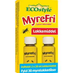 ECOSTYLE TIL LOKKEDÅSER KONCENTRAT MYREFRI 2X20 ML