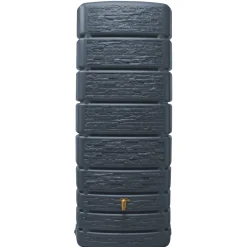 GARANTIA SLIM STONE 500L REGNVANDSBEHOLDER 750X1840X510 MM MØRKEGRÅ