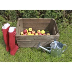 GARDEN LIFE ÆBLEKASSE TRÆ NATUR 40X51X31