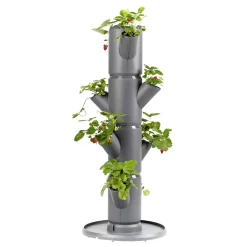 GARDEN LIFE JORDBÆR PLANTEKASSE Ø32XH77 CM