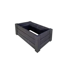 GARDEN LIFE KAPILÆRKASSESKJULER SORT