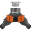 GARDENA 936-20 2-VEJS VENTIL 1/2"