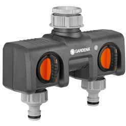 GARDENA PREMIUM 2-VEJS VENTIL ½", 3/4", 1"