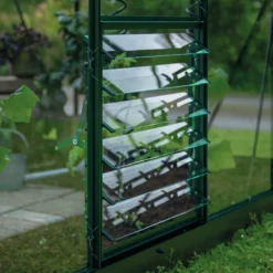 HALLS ICON PLANTHOUSE GRØN DRIVHUS JALOUSIVINDUE