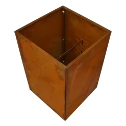 HORTUS 210-903 MED BUND HØJBED RUST PATINA 60 X 40 X 40 CM