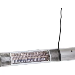 HORTUS 211-352 TERRASSEVARMER SØLV 500/1000/1500 W