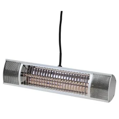 HORTUS 211-354 TERRASSEVARMER SØLV 1500 W