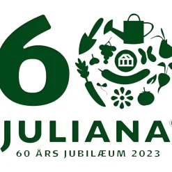 JULIANA JUBII 60 EKSKL. SOKKEL DRIVHUS 3 MM HÆRDET GLAS HELE BANER SORT 15,1 M2