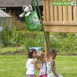 JUNGLE GYM BUCKET TILBYGNINGSMODUL GRØN PLASTIK
