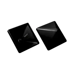 KOKILLE PYRA 104 STOLPEHAT ALUMINIUM SORT 104 X 104 MM