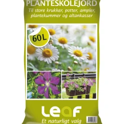LEAF PLANTESKOLEJORD 60 L