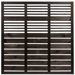 NORDIC FENCE LINEAR HEGN TRYKIMPRÆGNERET SORT 3.50 X 180 CM