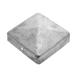 NORDIC FENCE STOLPEHAT JERN GRÅ 71 X 71 MM