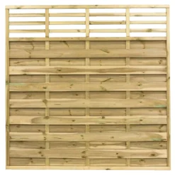 NORDIC FENCE STRAIGHT HEGN TRYKIMPRÆGNERET NATUR 4.50 X 180 CM