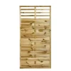 NORDIC FENCE STRAIGHT HEGN TRYKIMPRÆGNERET NATUR 4.50 X 180 CM