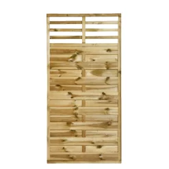 NORDIC FENCE STRAIGHT HEGN TRYKIMPRÆGNERET NATUR 4.50 X 180 CM