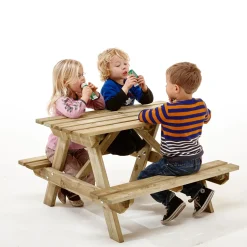 NORDIC PLAY ACTIVE 801-053PC BØRNEBORDBÆNKESÆT NATUR