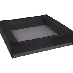 NORDIC PLAY ACTIVE SANDKASSENET 120 X 20 X 120 CM SORT PLASTIK
