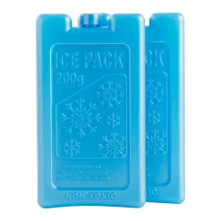 OUTFIT 2 STK. KØLEELEMENT BLÅ 200 G