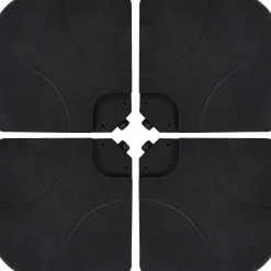 OUTFIT HÆNGEPARASOL PARASOLFOD SORT