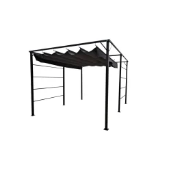OUTRIUM CHANIA MED RULLETAG PERGOLA 2.98 X 3.98 M