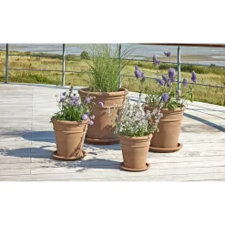 OUTRIUM EMMA HAVEKRUKKE TERRACOTTA NATUR Ø49XH49 CM