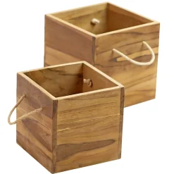 OUTRIUM HAVEKRUKKE TEAK NATUR 2 STK