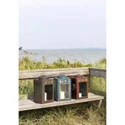 OUTRIUM JAKARTA LANTERNE RØD METAL