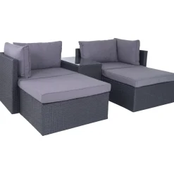 OUTRIUM LISSABON SOFASÆT SORT