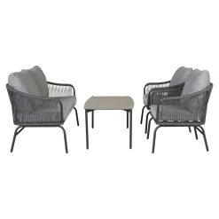 OUTRIUM PALMA INKL. HYNDER SOFASÆT GRÅ