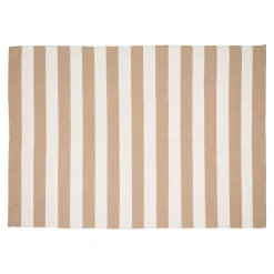 OUTRIUM PONZA UDENDØRSTÆPPE GENANVENDT PLAST (PET) BEIGE / OFF WHITE 200X300 CM