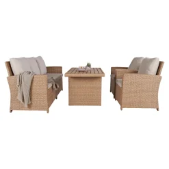 OUTRIUM PORTO MED EKSTRA HØJ RYG SOFASÆT NATUR