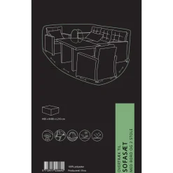 OUTRIUM SOFASÆT OVERTRÆK SORT