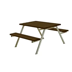 PLUS ALPHA BORDBÆNKESÆT SORT