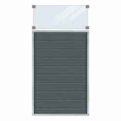 PLUS ARTURA HEGNSFAG SKIFERGRÅ 90 X 175 CM