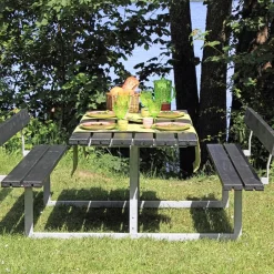 PLUS BASIC BORDBÆNKESÆT SORT