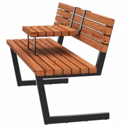 PLUS BÆNK GYLDENBRUN 150 CM