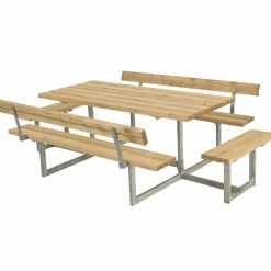 PLUS BORDBÆNKESÆT GYLDENBRUN