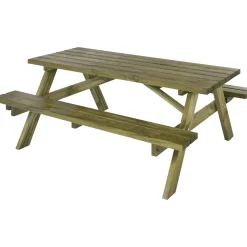 PLUS BORDBÆNKESÆT TRYKIMPRÆGNERET